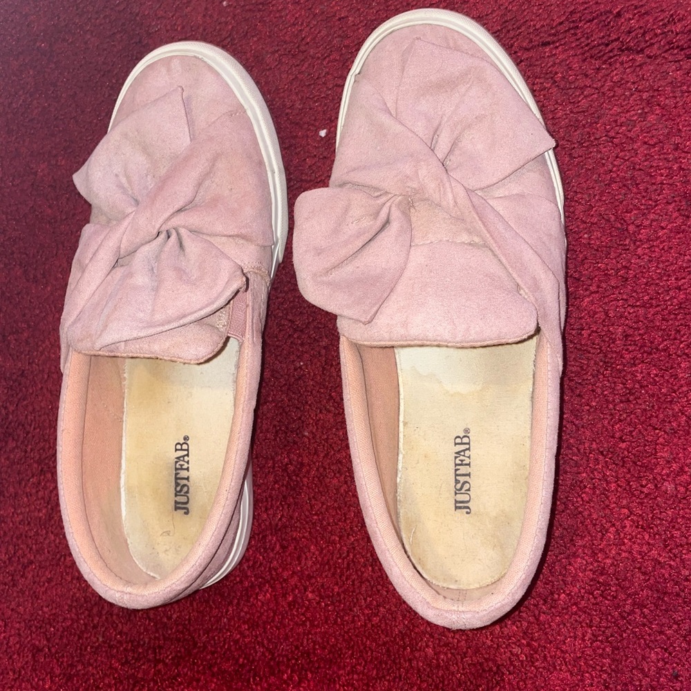JUSTFAB Murial Sneaker Blush size 9
